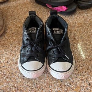 Converse Kids Black and White High-Tops